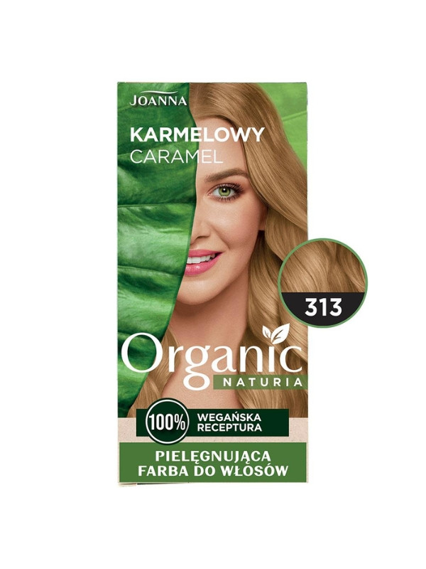 Joanna Naturia Organic Vegan Haarverf /313/ Caramel