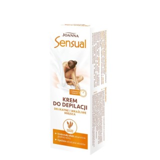 Joanna SENSUAL Depilatory cream for sensitive areas Oat milk 100 g