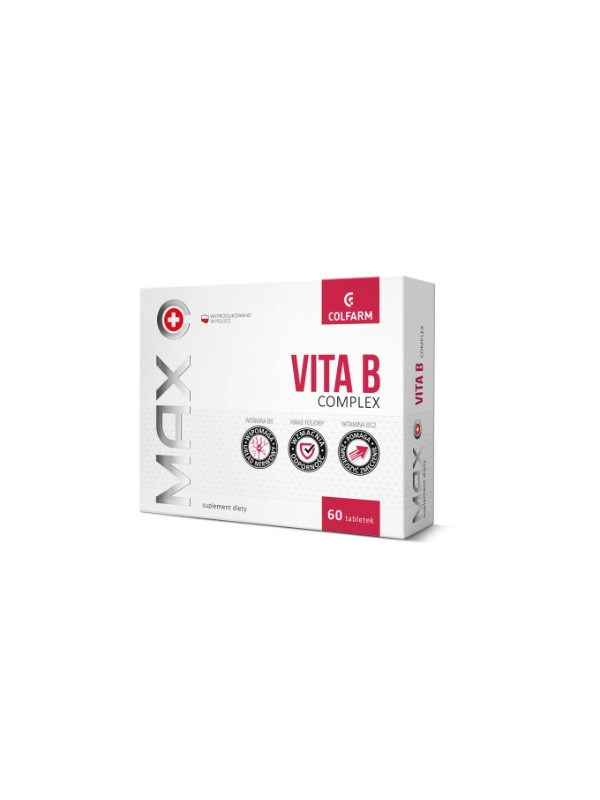 Colfarm Max Vita B Complex 60 tablets