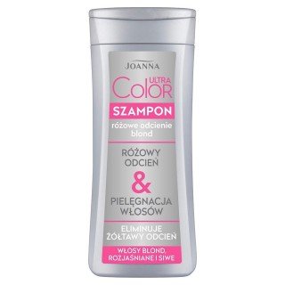 Joanna Ultra Color Szampon do włosów różowy blond 200 ml