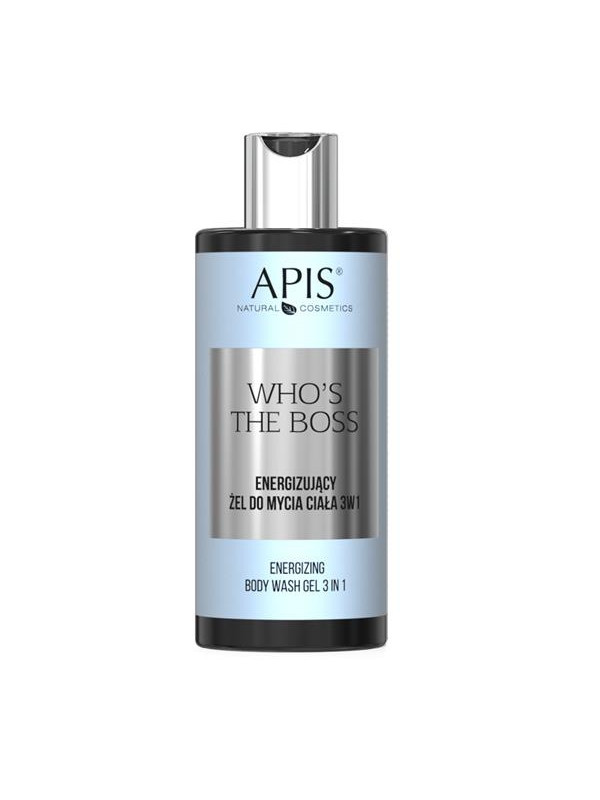 Apis Who's The Boss 3in1 Energizing Douche Body Wash Gel 300 ml