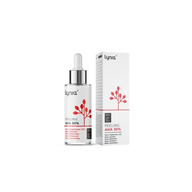 Peeling visage Lynia aux acides AHA 30 % 30 ml