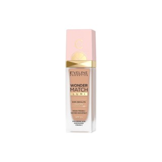 Eveline Wonder Match Lumi Podkład rozświetlający /25/ Sand Beige 30 ml