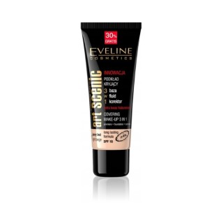 Eveline Art Scenic 3in1 Covering Face Foundation /21/ Lichtbeige 40 ml