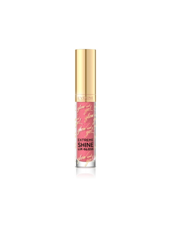 Eveline Glow and Go Lipgloss /04/ Trendy Coral 4, 5 ml