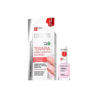 Кондиціонер для нігтів Eveline Professional Nail Therapy Damaged Nail Therapy 12 мл
