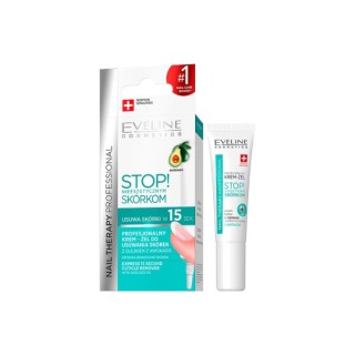 Eveline Professional Nail Therapy Stop nieestetycznym skórkom Krem-żel do usuwania skórek 12 ml