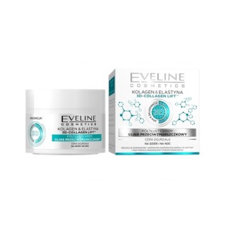 Eveline Collagen & Elastin półtłusty Krem do twarzy silnie przeciwzmarszczkowy 50 ml