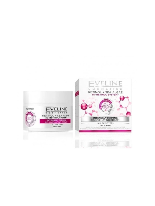 Eveline Retinol & Sea Algae rejuvenating Intensively firming face cream 50 ml