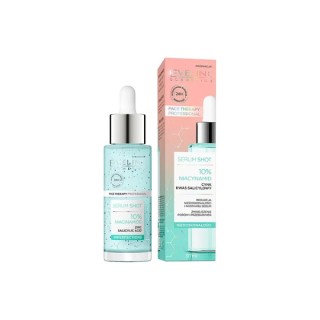 Eveline Serum Shot Treatment voor gezicht, hals en decolleté 10% Niacinamide 30 ml