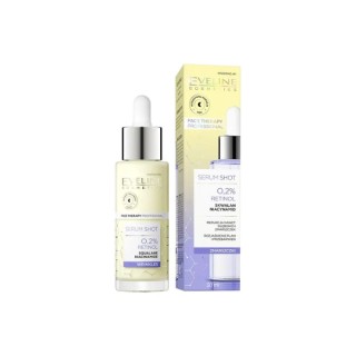 Eveline Serum Shot anti-rimpel Behandeling gezicht, hals en decolleté 0,2% Retinol 30 ml