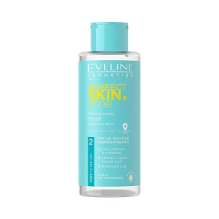 Eveline Perfect Skin Acne seboregulerend gezichtstonic die de poriën vernauwt 200 ml