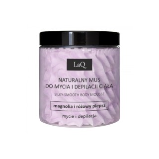 LaQ Kotka Magnolia and Pink Pepper natürliches Dusch- und Enthaarungsmousse 100 g