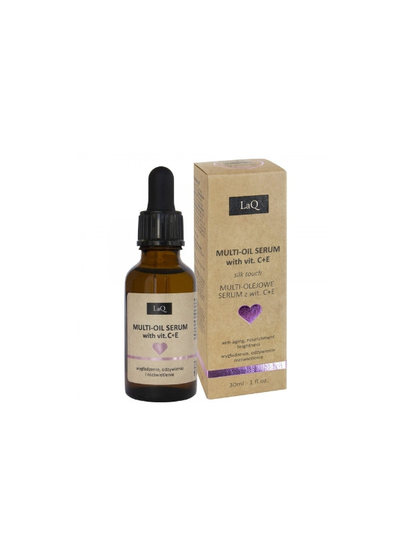 LaQ Multi-oil Facial Serum with vitamins C+E 30 ml