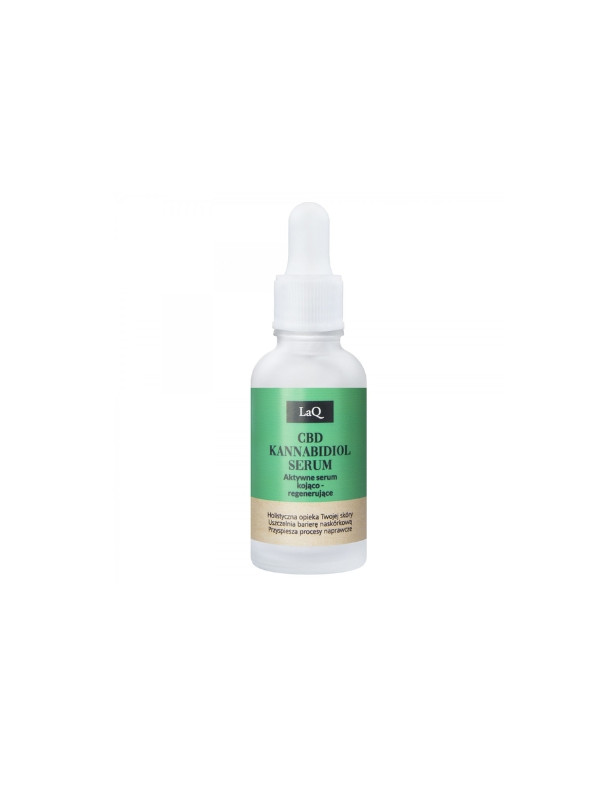 LaQ CBD Kannabidiol Soothing and regenerating face Serum 30 ml