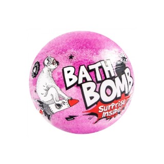 LaQ Bath bomb with a surprise Pink 120 g