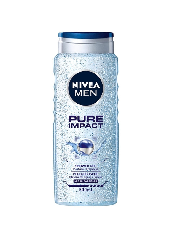 Гель для душу NIVEA MEN Pure Impact 500 мл