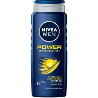 Гель для душу NIVEA MEN Power Fresh Effect 500 мл