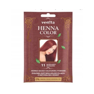 Venita Henna Color трав'яний Фарбуючий кондиціонер з натуральною хною /11/ Бордовий 25 г