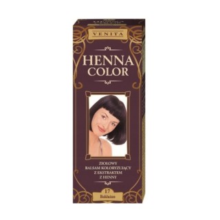 Venita Henna Color Balsam koloryzujący z ekstraktem z henny /17/ Bakłażan 75 ml