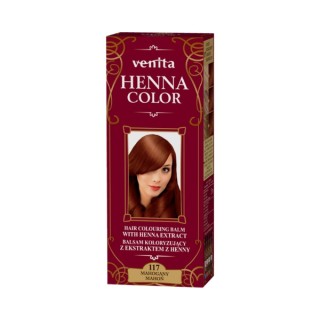 Бальзам Venita Henna Color Coloring з екстрактом хни /117/ Червоне дерево 75 мл