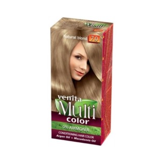 Фарба для волосся Venita Multi Color /7.0/ Натуральний Blond 50 мл