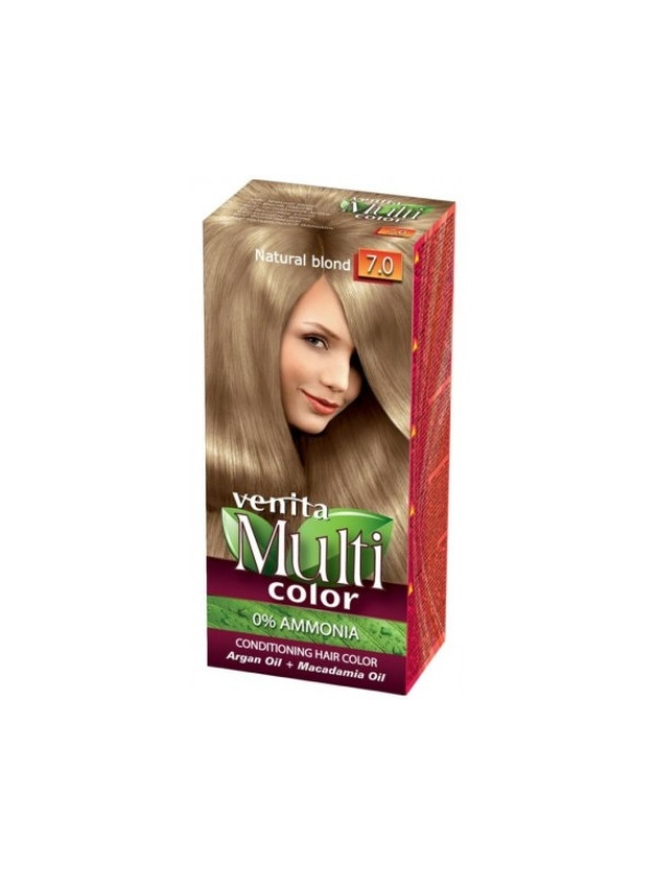 Venita Multi Color Hair dye /7.0/ Natural Blond 50 ml