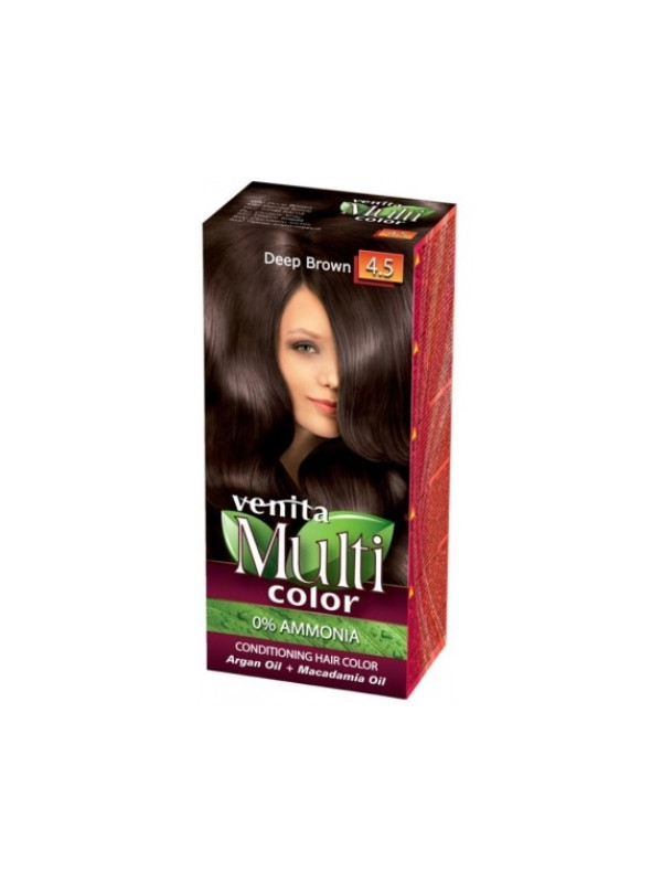 Venita Multi Color Hair dye /4. 5 / Dark Brown 50 ml