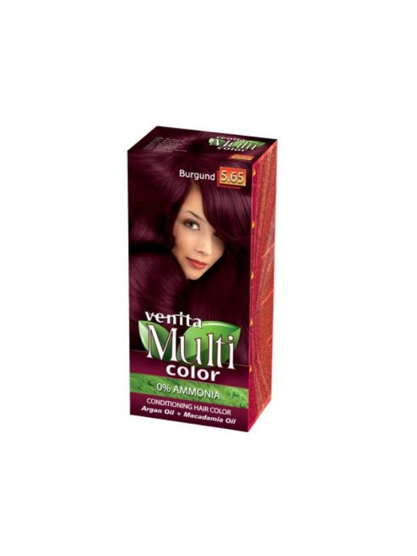 Venita Multi Color Haarverf / 5 .65/ Burgundy 50 ml