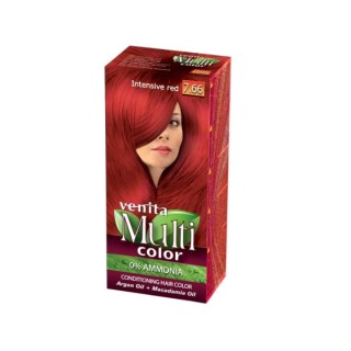 Venita Multi Color Haarfärbemittel /7,66/ Intensives Rot 50 ml