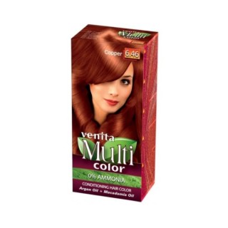 Venita Multi Color Farba do włosów /6.46/ Miedziany 50 ml