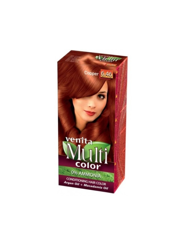 Venita Multi Color Hair dye /6.46/ Copper 50 ml