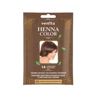 Venita Henna Color Kräuterfärbender Conditioner mit natürlichem Henna /14/ Kastanie 25 g