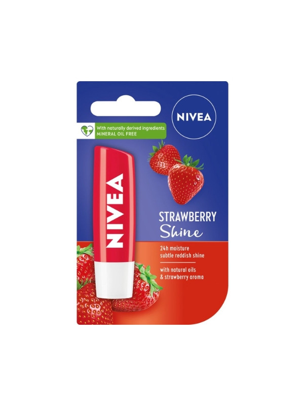 Захисна помада Nivea Strawberry Shine 4,8 г