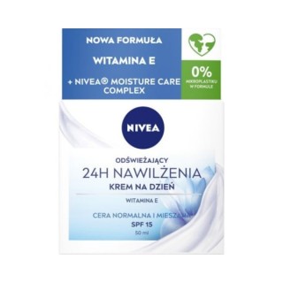 Nivea 24H Hydraterende Daggezichtscrème Normale en gecombineerde huid 50 ml