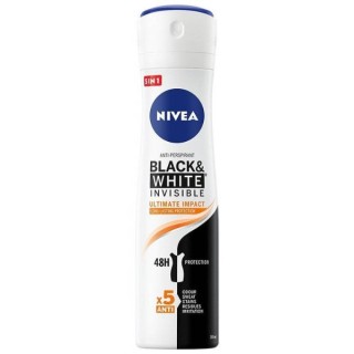 Nivea Black & White Ultimate Impact Deodorant Spray 150 ml