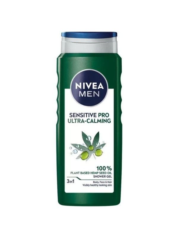 NIVEA Men Senstive Pro Ultra -Kalmerende douchegel 500 ml