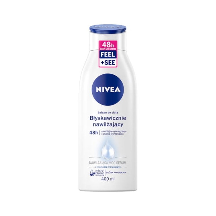 Лосьйон для тіла Nivea Instantly Moisturizing Body Lotion 400 мл