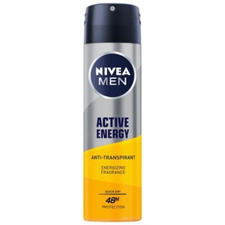 Nivea Men Active Energy Spray Deodorant 150 ml