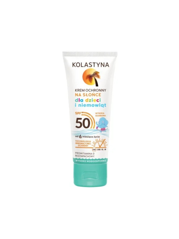 Kolastyna сонцезахисний крем для дітей та немовлят SPF50 75 мл