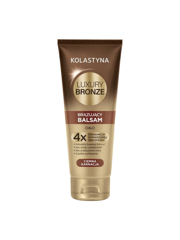 Kolastyna Luxury Bronze Bronzing Body Lotion Dark Skin 200 мл