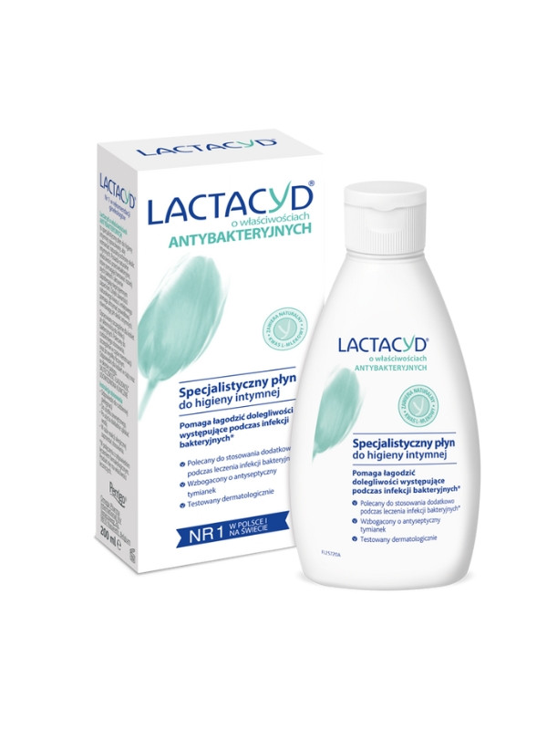 Антибактеріальний Lactacyd Рідина для інтимної гігієни 200 мл