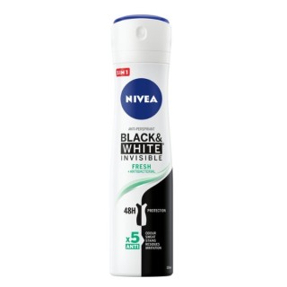 Дезодорант-спрей Nivea Black & White Invisible Fresh 150 мл