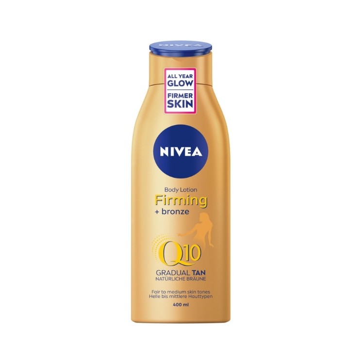 Nivea Q10 Підтягуючий лосьйон для тіла з бронзуючим ефектом 400 мл