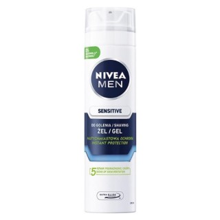 Nivea Men łagodzący Żel do golenia Sensitive 200 ml