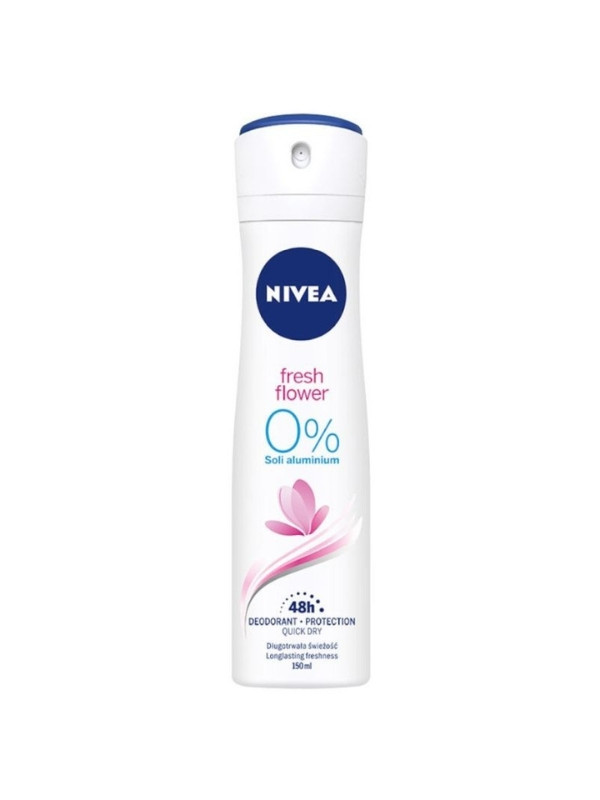 Дезодорант-спрей Nivea Fresh Flower 0% алюміній 150 мл