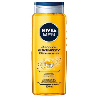 NIVEA Men Active Energy Shower Gel 500 ml