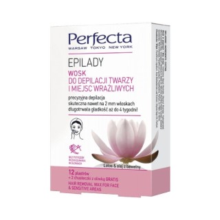 Dax Perfecta Epilady Wax for depilation of the face and sensitive areas, 12 pieces