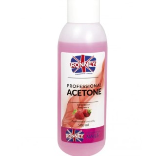 Ronney Professional Nail Aceton Strawberry 500 мл