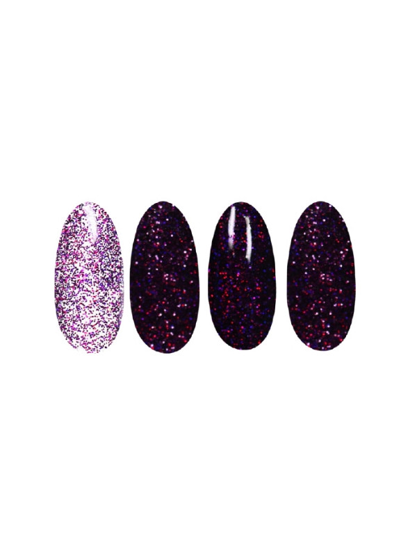 Ronney Holo Effect nail powder /19/ Purple